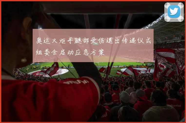 奥运火炬手腿部受伤退出传递仪式组委会启动应急方案